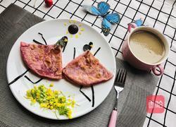 紫薯千层饼的做法图解1