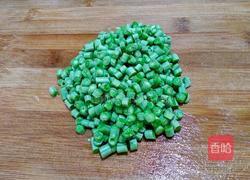 五彩炒饭的做法图解3