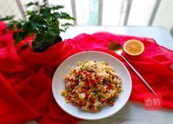 五彩炒饭的做法图解19