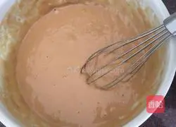 Illustration of how to make brown sugar cake 4