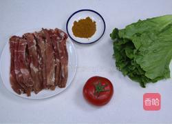 咖喱番茄肥牛便当的做法图解3