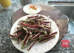 炒花豆角的做法图解3