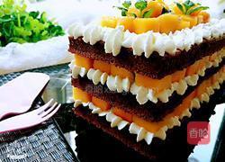 芒果奶油裸蛋糕的做法图解1