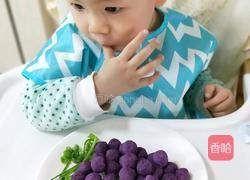 宝宝辅食葡萄串的做法图解8