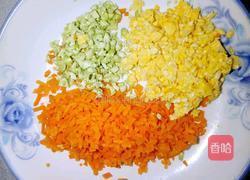 海鲜杂蔬小饭团 让孩子爱上吃饭的做法图解3