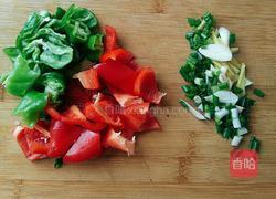 双椒炒鸭胗的做法图解4