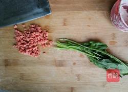 鸡蛋菠菜火腿饼的做法图解1