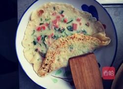 鸡蛋菠菜火腿饼的做法图解7