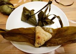 香菇叉烧粽