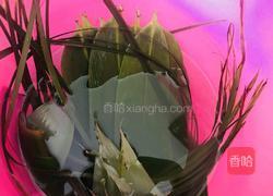 香菇叉烧粽的做法图解2