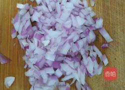 苦瓜洋葱煎蛋的做法图解3