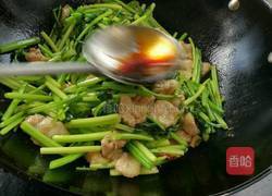 家常芹菜炒肉的做法图解4