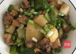 Illustration of how to make potato-fried chicken legs 7