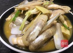 葱姜爆圣子的做法图解4