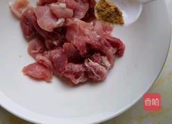 韭菜炒肉的做法图解4