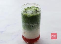 抹茶莓果冰饮的做法图解8