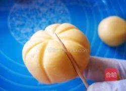 奶香糯米南瓜饼的做法图解15