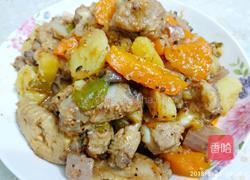 土豆胡萝卜炖鸡肉排骨的做法图解23