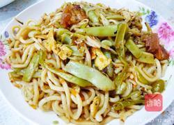 豆角肉片焖面的做法图解29