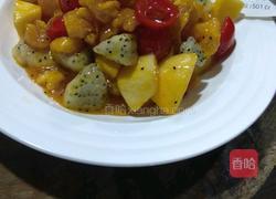 鲜果溜虾球的做法图解4