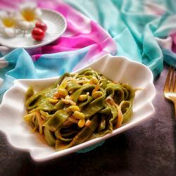 菠菜面的做法[图]