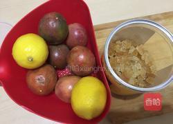 柠檬百香果茶的做法图解1