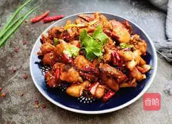 Illustration of how to make spicy chicken 7