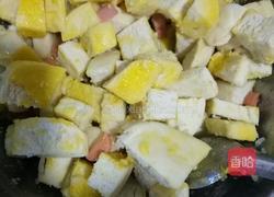 西红柿炒茄子配炒馍的做法图解2