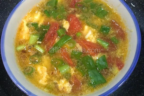 西红柿鸡蛋汤