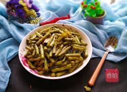 青椒煸豇豆的做法图解14