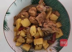 土豆炖鸡腿的做法图解3