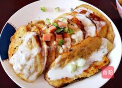 香蕉鸡蛋饼的做法图解8