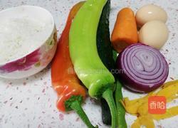 创意炒米饭的做法图解1