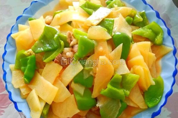 青椒土豆片