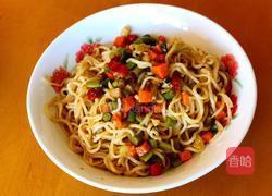 缤纷丁丁拌面的做法图解9