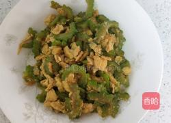 苦瓜炒蛋的做法图解10
