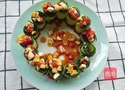 凉拌黄瓜卷的做法图解3