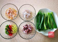 韩式海鲜葱饼的做法图解1