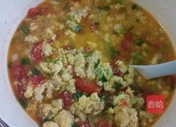 西红柿肉蛋汤的做法图解9