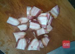 烟熏肉炒角瓜的做法图解2