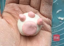 粉嫩系萌萌哒猫爪汤圆的做法图解5