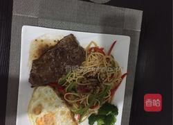 黑椒牛排的做法图解3