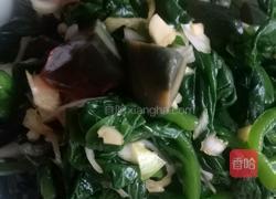 皮蛋木耳菜的做法图解3