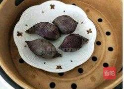 紫薯三明治的做法图解2