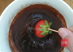 巧克力冰冻草莓的做法图解13