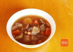 【素汤】 香菇板栗素汤的做法图解5