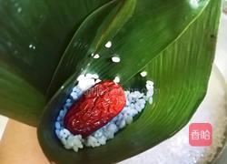 清香糯米红枣粽的做法图解5