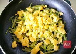 青笋炒鸡蛋的做法图解16