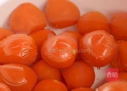 开胃杨梅渍番茄的做法图解4