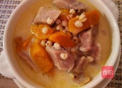 薏米香芋南瓜煲的做法图解7